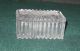 Vintage Heisey Glass Cigarette Box/trinket Box W/lid - Mint - Ridgeleigh Pattern Other photo 2