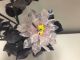 Chinese Cloisonne Agate,  Jade & Rose Quartz Flowers Tree (hand Made) - 16 