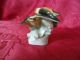Herend 2 Birds On Flowers Warbler Bird Figurine Porcelain Figurines photo 3