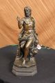 Signed Valli Jesus Christ On Rock Bronze Sculpture Statue Figure Art Nr Metalware photo 1