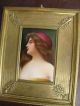 Antique Kpm Germany Porcelain Plaque Wagner Other photo 10