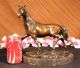 Natural Free Arabian Horse Barn Racing Race Sculpture Marble Base Figurine Statu Metalware photo 1