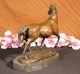 Natural Free Arabian Horse Barn Racing Race Sculpture Marble Base Figurine Statu Metalware photo 3