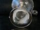19th C Blown Shaft And Globe Decanter Etched With Grapes And Vines Stemware photo 4