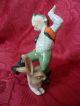 Herend Little Hunter Boy With Rabbit Bunny Figurine Porcelain Figurines photo 2