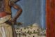 Old Picture Carved In Wood,  African Warrior Other photo 2