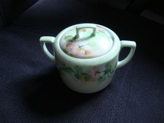 Antique Germany Porcelain Sugar Bowl photo