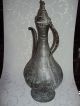 Antique Ottoman Turkish Empire Copper Jug Pitcher Metalware photo 1