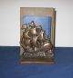 Bookends Verona Sand Cast Copper Gilt Galleon Ship Near Perfect Rare Condition Metalware photo 6