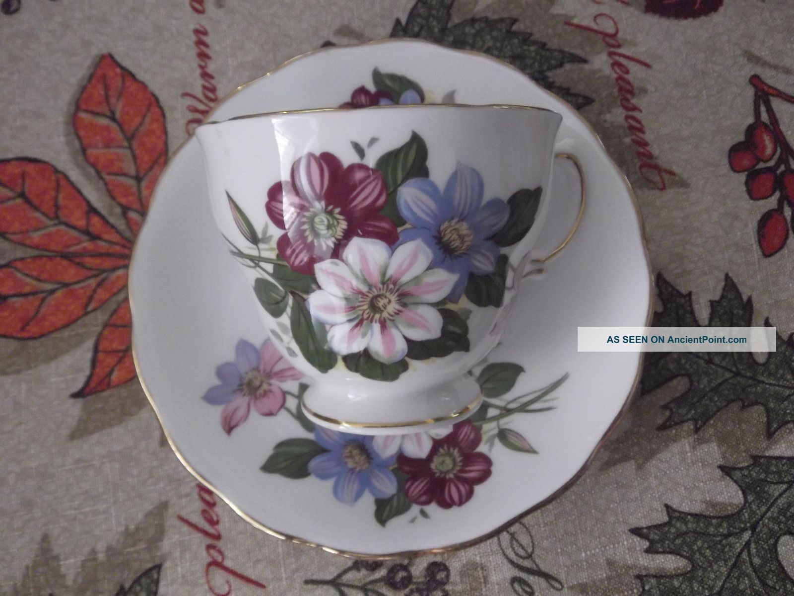 Royal Vale Bone China Cup And Saucer Made In England Cups & Saucers photo