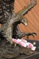Bronze Eagle Hawk Falcon Osprey Kite Mascot Zoo Statue Sculpture Lost Wax Decor Metalware photo 1