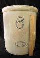Antique Red Wing Crock 6 Gallon,  Old Mark 1909 - 15,  Amazing Condition Crocks photo 11