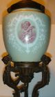 1800,  S A Combination Sculptured Bronze & Porcelain Tri Footed Sur Pate Panels Metalware photo 3