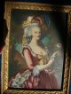 Antique Kpm Style Oil Painting 19th Celluloid Bone Other photo 9