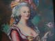 Antique Kpm Style Oil Painting 19th Celluloid Bone Other photo 6