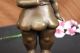 Signed Fernando Botero Young Girl Bronze Sculpture On Marble Base Modern Art Lrg Metalware photo 6