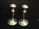 Antique Vintage Silverplated Metalic Candelabra Candle Sticks Other photo 3