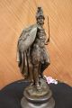 Bronze Spartan Trojan Warrior Roman Legionair School Centurion Gladiator Figure Metalware photo 9