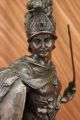 Bronze Spartan Trojan Warrior Roman Legionair School Centurion Gladiator Figure Metalware photo 10