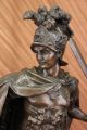 Bronze Spartan Trojan Warrior Roman Legionair School Centurion Gladiator Figure Metalware photo 5