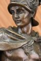 Bronze Spartan Trojan Warrior Roman Legionair School Centurion Gladiator Figure Metalware photo 6
