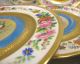 Set Of 17 Ahrenfeldt Limoges Hand Painted Floral & Gilt Dinner Plates Plates & Chargers photo 6