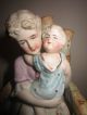 Spectacular Antique German Beaded Beading Figurine,  Mother And Child,  Euc Figurines photo 1