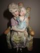 Spectacular Antique German Beaded Beading Figurine,  Mother And Child,  Euc Figurines photo 6
