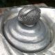 Vtg Cast Aluminum Pitcher Unusual Rare Seashell Look Decorator Metal Artwork Metalware photo 10