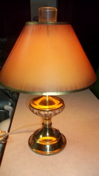 Vintage Hurricane Lamp photo