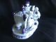 Porcelain Stage Coach With Colonial Figures Figurines photo 4