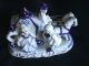 Porcelain Stage Coach With Colonial Figures Figurines photo 5