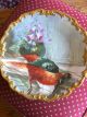 Antique Limoges Pheasant Charger Plate - Dubois Handpainted Plates & Chargers photo 1