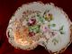 W.  Guerin Antique Limoges France Old Paris Deco Roses & Moriage Porcelain Tray Platters & Trays photo 7