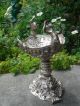 Silver - Plated Bronze Mythological Cherub/griffin/gargoyle/satyr/serpent Tazza Metalware photo 10