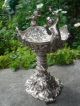 Silver - Plated Bronze Mythological Cherub/griffin/gargoyle/satyr/serpent Tazza Metalware photo 4