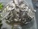 Silver - Plated Bronze Mythological Cherub/griffin/gargoyle/satyr/serpent Tazza Metalware photo 7