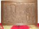 Wooden Relief Carving Farm Scene Signed August Louis Chapon Carved Figures photo 1