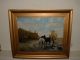 Very Old Oil Painting,  { A.  Schilder,  1861 - 1919,  Man Is Taking A Break} Antique Other photo 1