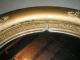 Antique Carved Wood Gold Tone Gilt Oval Mirror A.  P.  G.  Bonte Ohio Circa 1800 ' S Mirrors photo 6