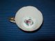 Trimont China Demi Cup And Saucer Gold Trim Flowers Cups & Saucers photo 3