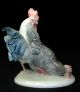 Rare German Rosenthal Vintage Hen And Rooster Figurine By K.  Himmelstoss Chicken Figurines photo 3