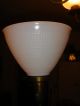 Ceramic Art Lamp Ca.  1950 With Parchment Shade Lamps photo 8
