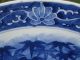 Large Antique Round Blue And White Japanese Imari Platter Platters & Trays photo 4
