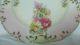 Vintage Cake Plate Wild Flowers Decoration Different Colors On The Border Plates & Chargers photo 3