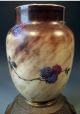 A Victorian Hand Painted Opaline Glass Oil Lamp Ca.  Second Half 19th Century Lamps photo 2
