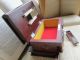 Romania ' S Wooden Jewelry Box Handcrafted Natural Wood Polish Red Keepsake Chest Boxes photo 10