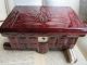 Romania ' S Wooden Jewelry Box Handcrafted Natural Wood Polish Red Keepsake Chest Boxes photo 6