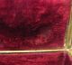 Antique Jewelry Casket Box - Cherubs - Lock & Key Metalware photo 10