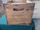 Old Milk Wood Crate/box With 